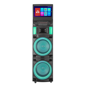 JBA Android Dual 12-Inch Video Speaker All-In-One Karaoke Machine With Bluetooth 5.1 And USB TF Card Support - Product Image 2