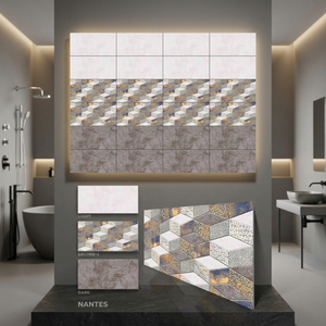 Azulejos de Pared de Cerámica Brillante de 300x600 mm con Textura de Ladrillo y Esmalte Digital para Decoración de Paredes Interiores - Product Image 4