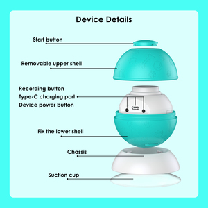 Palla Giocattolo Interattiva per Gatti con Funzione di Registrazione, Batteria Ricaricabile e Telecomando - Product Image 3