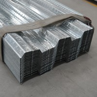 Matériaux de construction métalliques 250x40 2,2 mm, acier non coulé haute résistance pour plancher de mezzanine