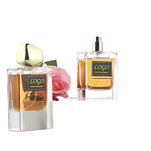 Flacon de parfum vide en verre rectangulaire avec logo personnalisé avec bouchon magnétique 30ml 50ml 100ml tailles quantité minimale de commande 100pcs Vol 5ml - Product Image 5