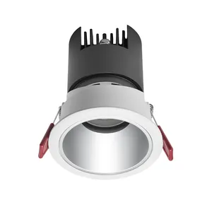 Dayton Hotel Office Project CRI90 Adjustable 12W 15W 20W 30W Module Design Ceiling Rcessed LED Round Downlight