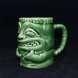 Cốc Gốm Tiki Có Tay Cầm 425Ml - Product Image 1