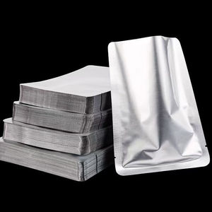 Sacchetti Sigillabili Sottovuoto in Mylar Argentato a 3 Lati con Termosaldatura, per Gomme da Masticare, Spessore/Dimensioni Personalizzabili, Produzione Cinese - Product Image 1