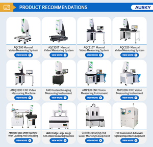 Ausky cao cấu hình AMH quang 3D tầm nhìn Hệ thống đo lường cmm phối hợp Máy đo <span class=keywords><strong>renishaw</strong></span> TP20 cảm ứng thăm dò 1 năm - Product Image 4