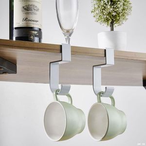 School Bag Hook OEM ODM Office Desk Mobile Bag Hook Artifact Desk Side <b>Table</b> Portable Utility Hooks - Product Image 3