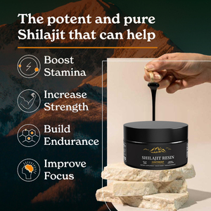 Shilajit 100% ธรรมชาติผลิตภัณฑ์เสริมอาหารมีวิตามินและแร่ธาตุที่ซับซ้อนผลิตจากเรซิน shilajit - Product Image 3