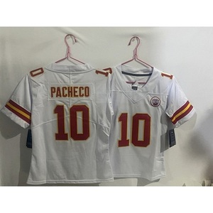 חולצת כדורגל בהתאמה אישית לילדים, מדים לקבוצת נוער, מידה גדולה עם שם ומספר 100, פוליאסטר, ייבוש מהיר, נושם, הגנה מפני קרינת UV - Product Image 5