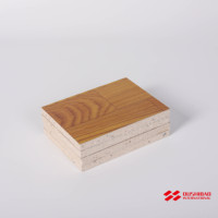 Panneau d'oxyde de magnésium OUSHIBAO ignifuge, moderne, écologique, décoratif, classe A1, applications pour plafonds extérieurs et bâtiments, insonorisation