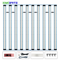 Pour lampes de culture LED à spectre complet KingBrite P55 1000W Samsung LM301H EVO + Osr (660nm+730nm) de 5x5 pieds