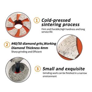 35/48/58毫米金刚石杯砂轮磨盘表面平面磨盘大理石混凝土石材清洗底部 - Product Image 5