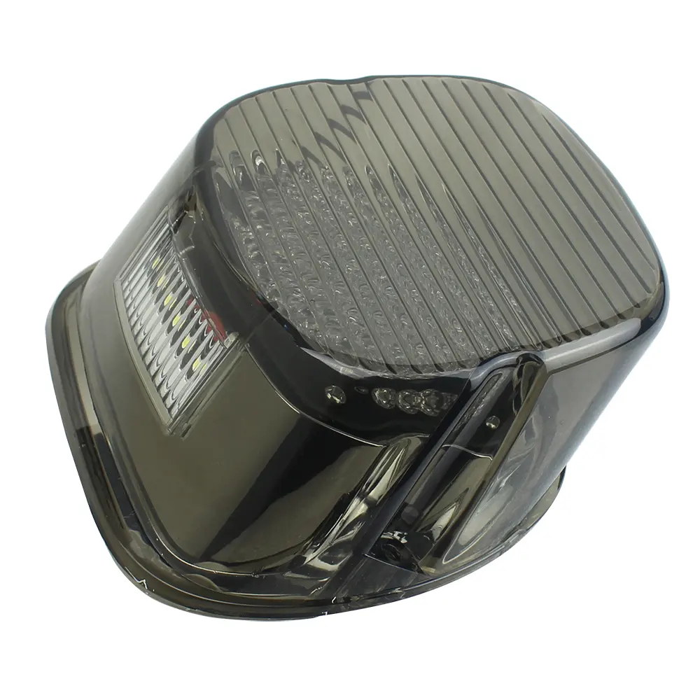 Smoke Lens Led Achterlichten Met Kentekenverlichting Voor Harley Motorfiets XL1200 Achterlicht