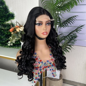 วิกผมลอน SDD 5*5 แบบ Bouncyr Curl คุณภาพ Super Double Drawn ผมแท้ 100%  ลอนใหญ่เด้งดึ๋ง  ความหนาแน่นเต็มพิกัด - Product Image 2