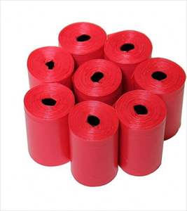 Sacs à déjections canines en amidon de maïs, vente chaude, portables, compostables et biodégradables pour l'extérieur, différentes couleurs disponibles - Product Image 2