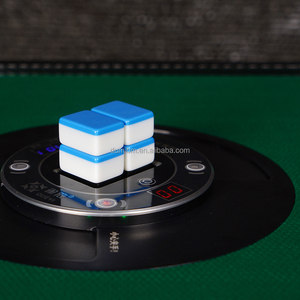 QUEYI QY Fully Automatic <b>Folding</b> Mahjong Machine for Travel Game <b>White</b> and Black 11.5kg Made of Plastic QY Exclusively Designed - Product Image 2