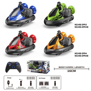 SJY-HB-DP03 DP04 DP03B DP04B Coche de Choque RC 2.4G con Control Remoto, Coche de Carreras Acrobático para 2 Jugadores con Sonido y Expulsión del Conductor - Product Image 6