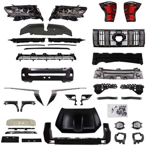 Kit de Carrocería Delantera para <span class=keywords><strong>Land</strong></span> <span class=keywords><strong>Cruiser</strong></span> <span class=keywords><strong>Prado</strong></span> 2010-2017 a 2018-<span class=keywords><strong>2021</strong></span> FJ150 GRJ150 <span class=keywords><strong>2021</strong></span> LC150, Directo de Fábrica, en Stock - Product Image 6