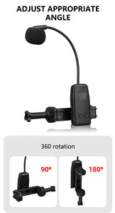 QJ108 <span class=keywords><strong>guitare</strong></span> Microphone haut-parleurs émetteur et récepteur Cool musique <span class=keywords><strong>sans</strong></span> <span class=keywords><strong>fil</strong></span> <span class=keywords><strong>Guitare</strong></span> Microphone 2.4G - Product Image 5