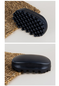 En gros Outil de coiffure pour cheveux bouclés, Peigne en éponge de caoutchouc portable et lavable pour personnes noires, usage domestique - Product Image 6