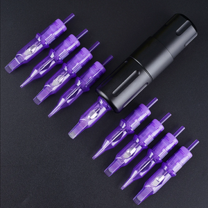 Hadiyah 20PCS RM <span class=keywords><strong>MAST</strong></span> PRO Aiguilles De Cartouche De Tatouage Ronde Magnum Stérilisé Maquillage Permanent Machine Tatouages Fournitures - Product Image 6