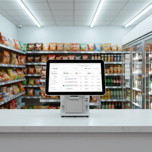 ระบบ POS แบบ All-in-One หน้าจอคู่ขนาด 11.6/15/15.6 นิ้ว พร้อมเครื่องพิมพ์ความร้อนในตัว - Product Image 1