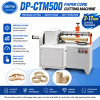 Machine de découpe de tubes semi-automatique mini petite populaire utilisée pour les tubes de papier de 3 pouces et 1,5 pouce
