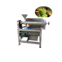 Industriële tamarinde-mango-ontpitter en fruitpulpmachine met hoog rendement, roestvrijstalen motor en hoge snelheid