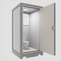 Inodoro Portátil Modular Prefabricado Pequeño para Eventos y Resorts, Panel Sándwich, Baño Móvil, Latrina Portátil