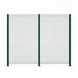 Clôture de sécurité en acier anti-escalade et anti-coupure robuste noire 358 pour périmètre d'entrepôt Australie <span class=keywords><strong>2m</strong></span> 3D - Product Image 6