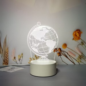 Lampe <span class=keywords><strong>Illusion</strong></span> 3d Led Custom Room Décorative Enfants Usb Acrylique 3d Led Veilleuse Lampe de Table 3d Veilleuse pour Enfants Cadeau - Product Image 1
