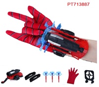 Heißer Verkauf Kinder-Handgelenk-Dart-Spinnen-Launcher Cosplay-Spielzeug Superhelden-Generator-Spiel Schießspielzeug