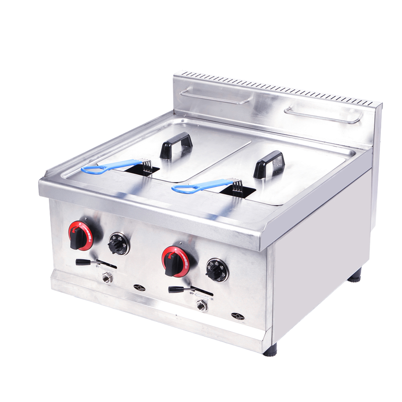 Outdoor 12ltrs Dual Griddle Gas Deep