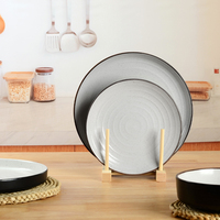 Vaisselle de mariage moderne, assiettes en céramique de haute qualité, plat, ensemble de Table