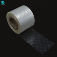 Rouleau de film BOPP holographique transparent de 22 microns pour l'emballage des boîtes de cigarettes, protège les droits de la marque