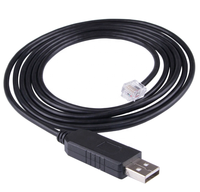 Cable Serial USB RS232 a RJ11 4P4C de 1.8m, 5V 3.3V, FTDI FT232RL ZT213LEEA