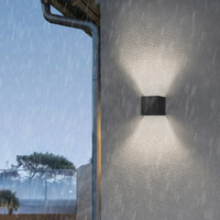 Lampe murale extérieure étanche IP65 Aisilan, lampe murale LED à angle réglable flexible pour hôtel et maison