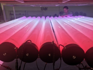 2.5m <strong>LED</strong> Standing Tube Light 3D <strong>DMX</strong> RGB 150mm Diameter Pixel Stage Party Lighting For Audio Lighting - Product Image 6