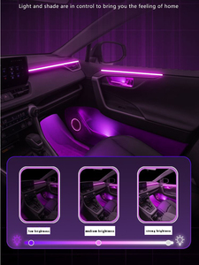 Luz de ambiente <span class=keywords><strong>Interior</strong></span> para coche, lámpara de salpicadero de luz de Control central para Toyota <span class=keywords><strong>RAV4</strong></span> 2019 2020 2021 2022 <span class=keywords><strong>2023</strong></span> 2024 2025 - Product Image 3