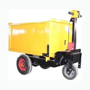 Piccolo dumper Hand Ash Electric Flatbed Car Hand Large Capacity Thousand Ton King Electric Engineering Vehicle Handcart