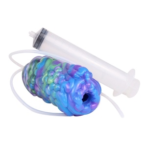 GEEBA High Quality Sex Shop Manual Realistic Vagina Squirting Aircraft Cup Masturbator Cup Sex <b>Toys</b> <b>for</b> <b>Men</b> - Product Image 3