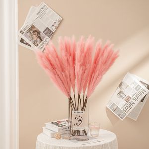 Herbe de la Pampa Artificielle Rose Longue Durée pour Décoration Mariage et Maison - Product Image 1