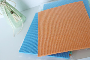 Éponges à vaisselle suédoises absorbantes pour le nettoyage de la cuisine, en cellulose, blanches, fabriquées en Allemagne, chiffons à vaisselle suédoises en microfibre - Product Image 5