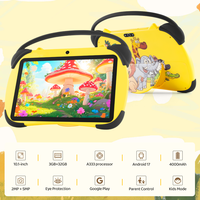 Tablette PC Android 17 3+32 Go 5G WiFi avec Radio FM et Contrôle Parental pour Enfants, Idéale pour la Restauration
