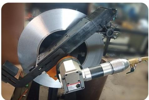 Máquina de sellado de círculos concéntricos de bridas accionada neumáticamente WFP1000, equipo de rectificado de superficies de bridas de 160-1000 mm, máquina de rectificado de bridas - Product Image 3