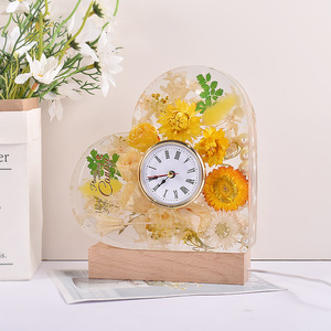 Khuôn Nhựa Resin Để Bàn Hình Trái Tim Tự Làm Khuôn Silicon Nhựa Epoxy Để Bảo Quản Hoa Nghệ Thuật Thủ Công Tự Làm Trang Trí Nhà Cửa - Product Image 5