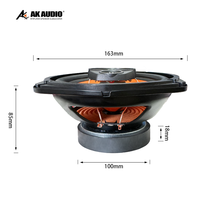 AK-6994 6*9 Inch Speaker Mobil Koaksial 2 Arah Laris Manis, Full Range Musik Stereo, Ready Stock, Kirim Langsung