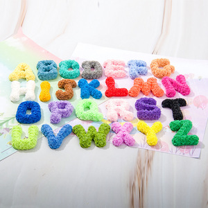 Venta directa 26 moldes de resina con letras en inglés rosa, accesorios para teléfono, fundas basura, dijes, colgante de resina, dijes de resina para Decoración - Product Image 2
