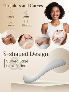 Juego <span class=keywords><strong>de</strong></span> Herramientas Gua Sha <span class=keywords><strong>de</strong></span> Acero Inoxidable, Raspador Corporal para Masaje <span class=keywords><strong>de</strong></span> Tejido Profundo, Fisioterapia, Alivio Muscular con Bolsa <span class=keywords><strong>de</strong></span> <span class=keywords><strong>Viaje</strong></span> - Product Image 4
