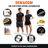 Pantalon de sport pour homme personnalisé en tissu extensible nylon-spandex, séchage rapide, taille élastique, coupe ample, idéal pour la course et la gym