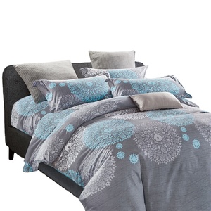 Glory-Home Juego de fundas de edredón con estampado moderno tejido tamaño King de 3 piezas, fundas de almohada de algodón suave en Polonia, juego de cama - Product Image 1